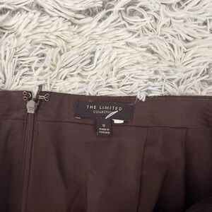 The Limited Chocolate Brown Skirt